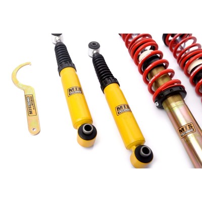 Kit assetto coilover regolabile MTS Technik STREET per Peugeot 206 Station Wagon (2E/K) 1.1 / 1.4 / 1.6 / 1.6 16V / 1.4 HDI / 2. 2