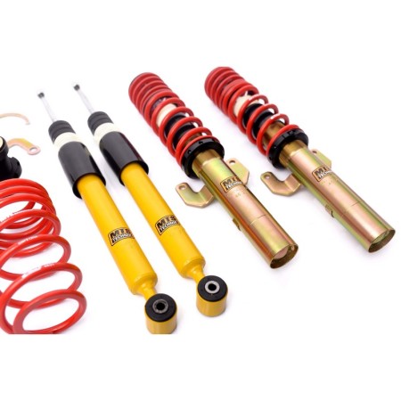 Kit assetto coilover regolabile MTS Technik COMFORT per Skoda Fabia III Hatchback (NJ3) 1.0 / 1.0 TSI / 1.2 TSI / 1.4 TSI R5 / 1