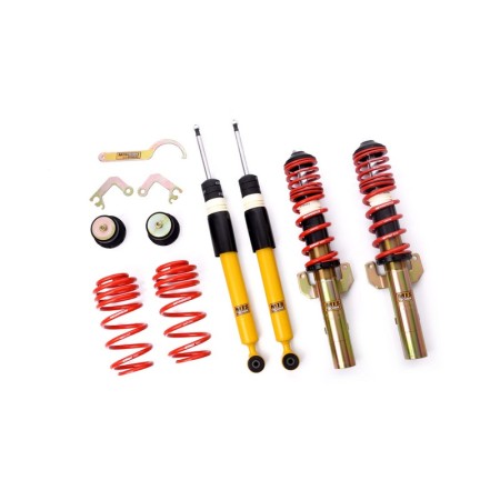 Kit assetto coilover regolabile MTS Technik STREET per Skoda Fabia III Hatchback (NJ3) 1.0 / 1.0 TSI / 1.2 TSI / 1.4 TSI R5 / 1.