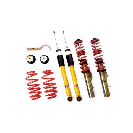 Kit assetto coilover regolabile MTS Technik COMFORT per Volkswagen Golf IV (1J1) 1.4 16V / 1.6 / 1.6 16V / 1.6 FSI / 1.8 / 1.8T 