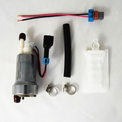 Pompa benzina maggiorata Walbro universale GST450 da 450 L/h  da immersione, interno cestello 2