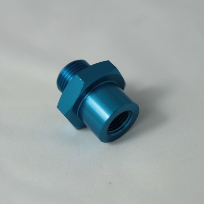 Adattatore M18x1,5 - 1/4 NPT femmina per pompa benzina esterna come Bosch 044 Motorsport