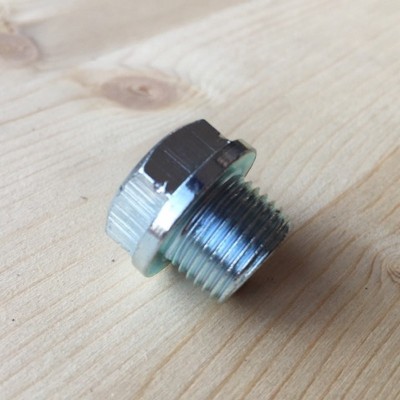 Dado tappo sonda lambda filetto femmina M18 x1,5 per downpipe TRS Tuning