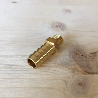 Raccordo portagomma dritto per tubazioni da 1/8 NPT a 10mm TRS Tuning