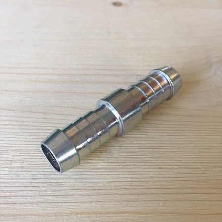 Raccordo di giunzione dritto in acciaio per tubazioni da 12mm a 12mm TRS Tuning