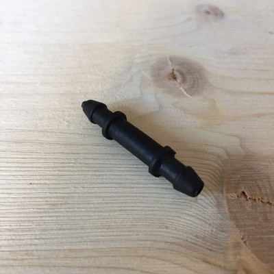 Raccordo di giunzione dritto in plastica per tubazioni da 4mm TRS Tuning