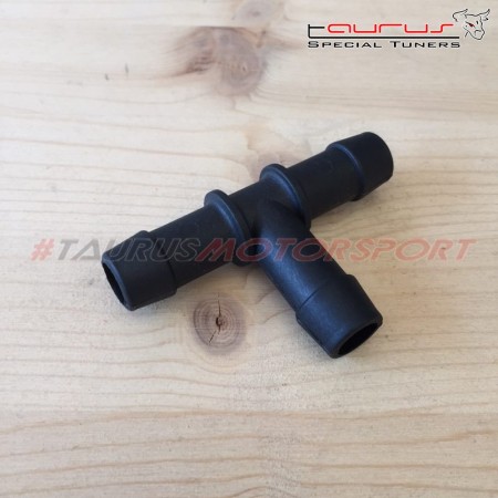 Raccordo di giunzione a T a 3 vie in plastica per tubazioni da 12mm TRS Tuning