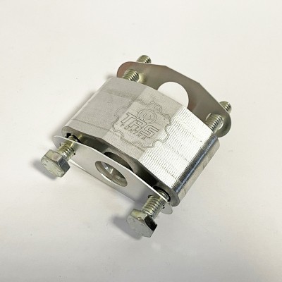 Distanziale per ritorno olio turbina compreso di viti e guarnizioni per passaggio da IHI a Garrett 1446 e TD04 2