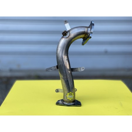 Downpipe decat da 65mm Abarth 500/595 Fiat Grande Punto Alfa Mito 1.4 Tjet turbina IHI