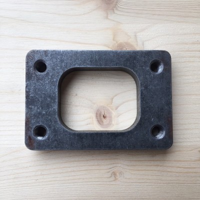 Flangia di scarico tra collettore e turbina Garrett T3, GT30**R, GT35**R TRS Tuning (lista completa in descrizione)