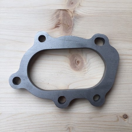 Flangia di scarico tra downpipe e turbina Garrett GT25, GT28 TRS Tuning (lista completa in descrizione)
