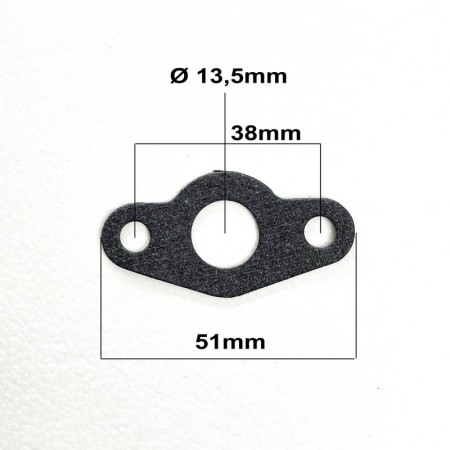 Guarnizione scarico olio  specifica per tutti i turbo turbocompressori Garrett e Mitsubishi TD04