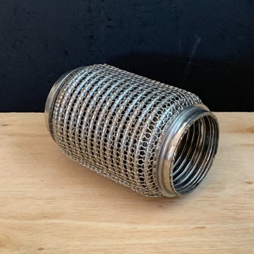 Tubo flessibile di scarico da saldare TRS Tuning 70x150mm stile VAG - diametro Ø 70mm lunghezza 150mm