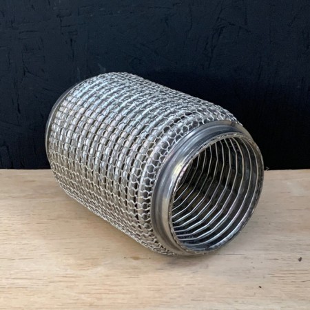 Tubo flessibile di scarico da saldare TRS Tuning 76x150mm stile VAG - diametro Ø 76mm lunghezza 150mm