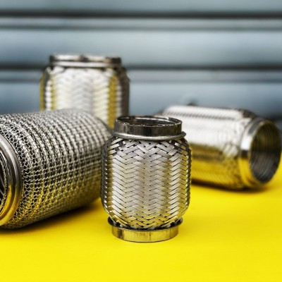 Tubo flessibile di scarico da saldare TRS Tuning 89x100mm - diametro Ø 89mm lunghezza 150mm