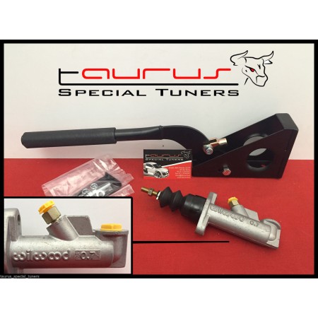 Leva freno a mano idraulico TRS Tuning orizzontale con pompa WILWOOD