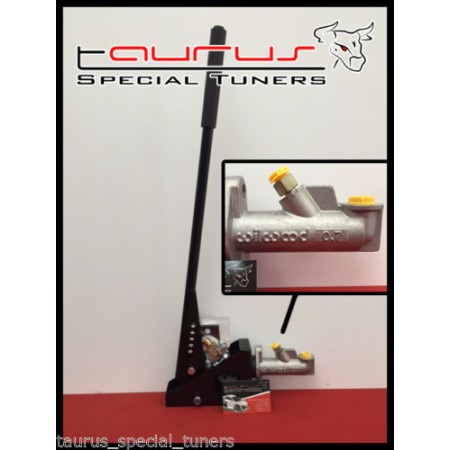 Leva freno a mano idraulico TRS Tuning verticale 60cm con pompa WILWOOD