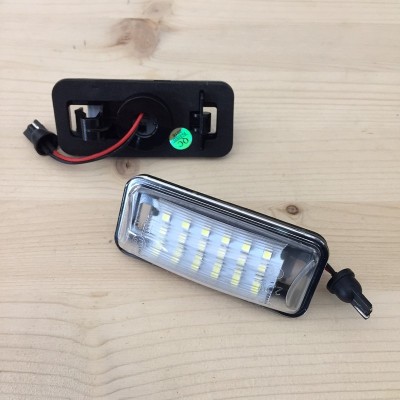 Coppia luci targa a LED TRS Tuning per Toyota GT86 e Subaru BRZ, Impreza, Legacy (lista modelli in descrizione)