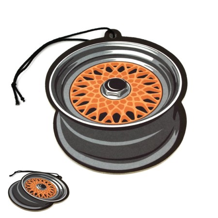 Deodorante per auto TRS Tuning - Cerchio stile BBS RS - profumo New Car