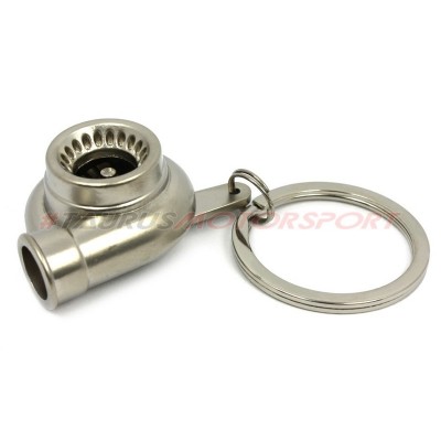 Portachiavi a turbina TRS Tuning  - versione Argento satinata