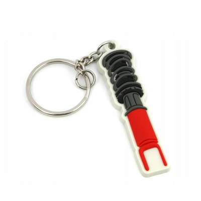 Portachiavi TRS Tuning in gomma PVC ammortizzatore a ghiera