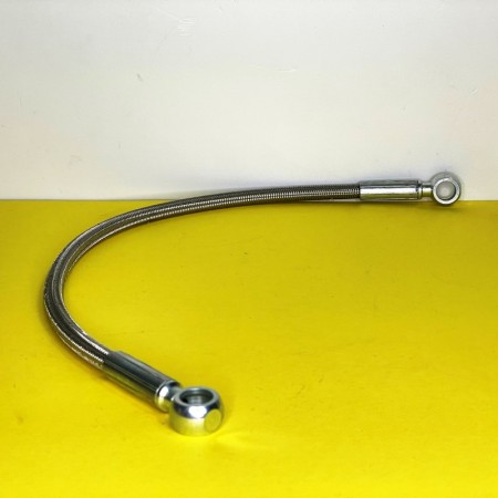 Tubo mandata olio in treccia metallica per turbina Garrett 1446 / TD04 / IHI