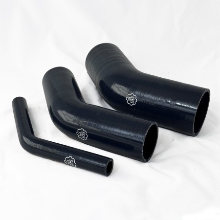Curva in silicone a 45° e gamba lunghezza 152mm - diametro interno ø 51mm - TRS Tuning A45-51B