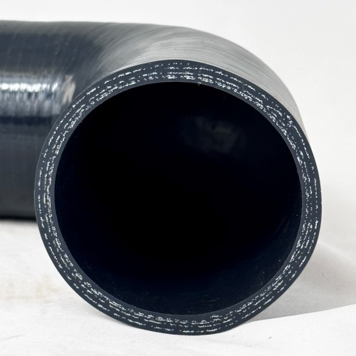 Curva in silicone a 90° e gamba lunghezza 152mm - diametro interno ø 70mm - TRS Tuning A90-70B