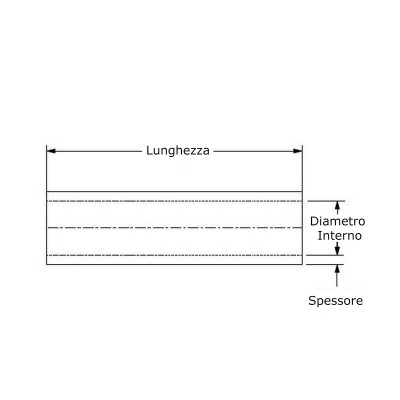 Tubo in silicone dritto 1 metro - diametro interno ø 16mm - TRS Tuning SH-16B 2