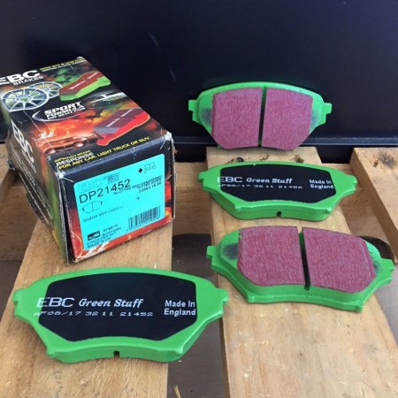 Set pastiglie freno sportive anteriori EBC Green MAZDA MX5 MX-5 NBFL 1.8 Sport - EBC DP21452