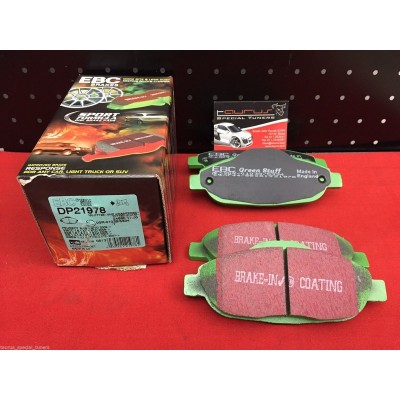 Set pastiglie freno sportive anteriori EBC Green Peugeot 308 CC 1.4 1.6 16V 2.0 Hdi (vedi lista in descrizione) - EBC DP21978