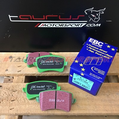 Set pastiglie freno sportive posteriori EBC Green Audi A4 e A5 B8, Q5 e SQ5 con dischi da 300mm (vedi lista in descrizione) - EB