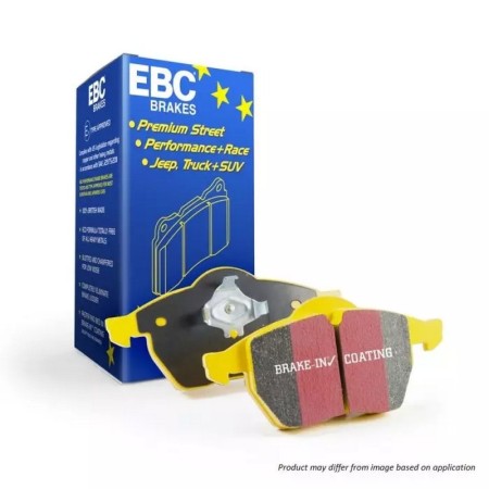 Set pastiglie freno sportive posteriori EBC Yellow per Audi A3 8P, Seat Leon 1P, VW Golf 6, ecc (vedi lista in descrizione) - EB