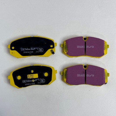 Set pastiglie freno sportive anteriori EBC Yellow per Hyundai i20N 1.6 Turbo - EBC DP42500R 2
