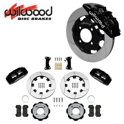 Impianto frenante maggiorato Wilwood 6 pompanti NERE per Ford Fiesta mk7 / mk8 e ST - Wilwood 140-11899-D