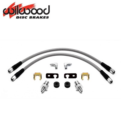 Coppia tubi freno aeronautici per impianto frenante Wilwood 140-11899-DR (Ford Fiesta mk7) - Wilwood 220-11906
