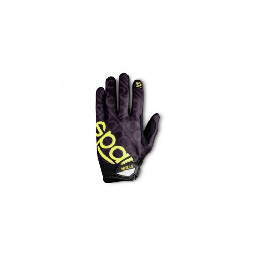 GUANTI da meccanico uso pista e track day MECA-3 NERO/GIALLO FLUO TG.XL - Sparco 002093NRGF4XL