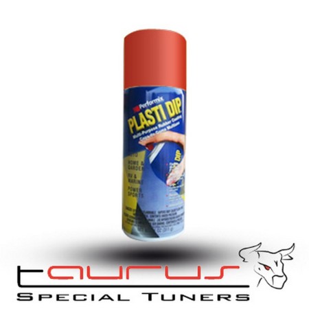 Bomboletta spray removibile effetto pellicola Rosso - Plasti Dip PlastiDIP_red