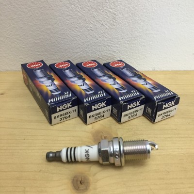 Set 4 candele NGK Iridium BKR6EIX-11 (vedi elenco modelli in descrizione) - NGK BKR6EIX-11-4