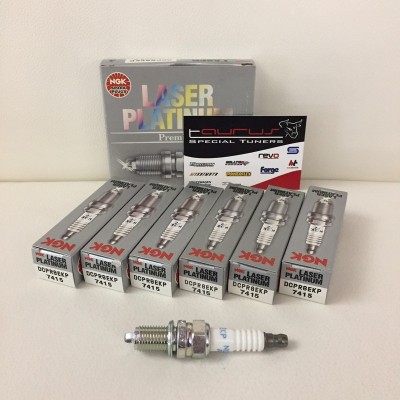 Set 6 candele NGK Platinum DCPR8EKP per BMW M3 E46 / Z3 M / Z4 M 3.2  (vedi elenco modelli in descrizione) - NGK DCPR8EKP-6