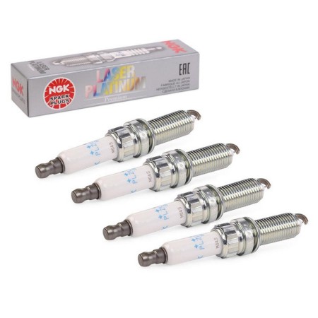 Set 4 candele NGK Platinum PLZKBR7B8G per motori PSA Peugeot Citroen Mini 1.6 (vedi elenco modelli in descrizione) - NGK PLZKBR7