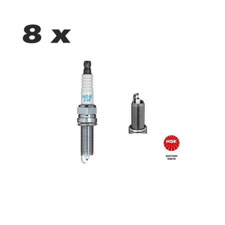 Set 8 candele NGK Iridium SILFER8C7ES per VAG 4.0 TFSI Audi RS6 C7 / C8 and RS7 C7 / C8 - NGK SILFER8C7ES-8