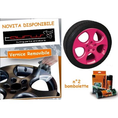 Film Spray Rosa Fucsia lucido - 2 bombolette 400 ml - Foliatec 2080