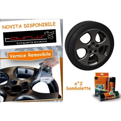 Film Spray Antracite lucido metallizzato - 2 bombolette 400 ml - Foliatec 2062