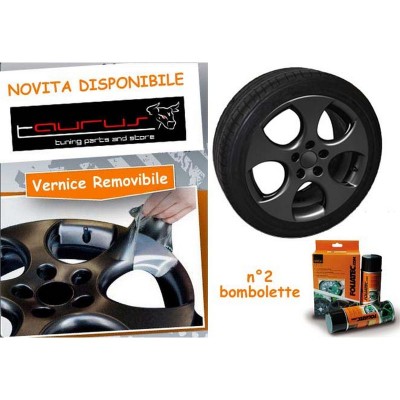 Film Spray Nero opaco - 2 bombolette 400 ml - Foliatec 2060