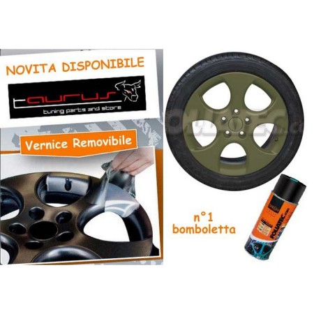 Film Spray Verde Militare Opaco - 1 bomboletta 400 ml - Foliatec 2078