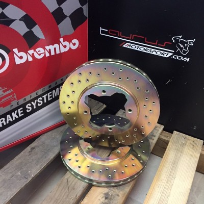 Coppia dischi sportivi BREMBO Sport "Serie Oro" FD.039.000 per Honda Civic / Accord e Rover 600 anteriori 259x23 - Brembo FD0390
