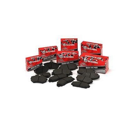 Set pastiglie freno sportive Brembo Sport HP2000 anteriori per Opel Astra G e Zafira 1.8 2.0 16V D - Brembo 07.8301.65