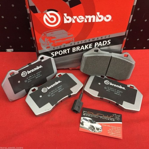 Set pastiglie freno sportive Brembo Sport HP2000 anteriori per Fiat Grande Punto + Evo Abarth EVO/ Renault Clio e  Megane RS - B