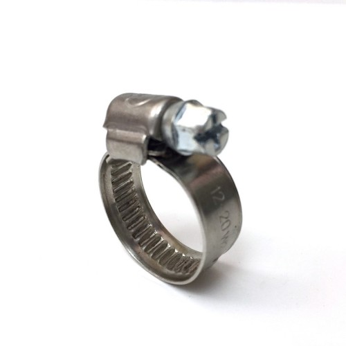 Fascetta stringitubo a vite rinforzata diametro ø 10 - 16 mm larghezza 9mm - Taurus TAU-FSC091016